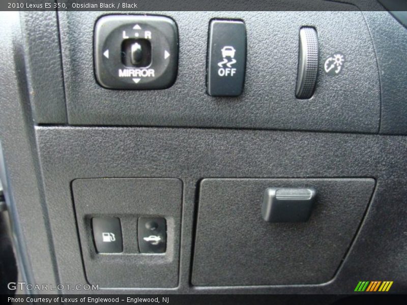 Obsidian Black / Black 2010 Lexus ES 350