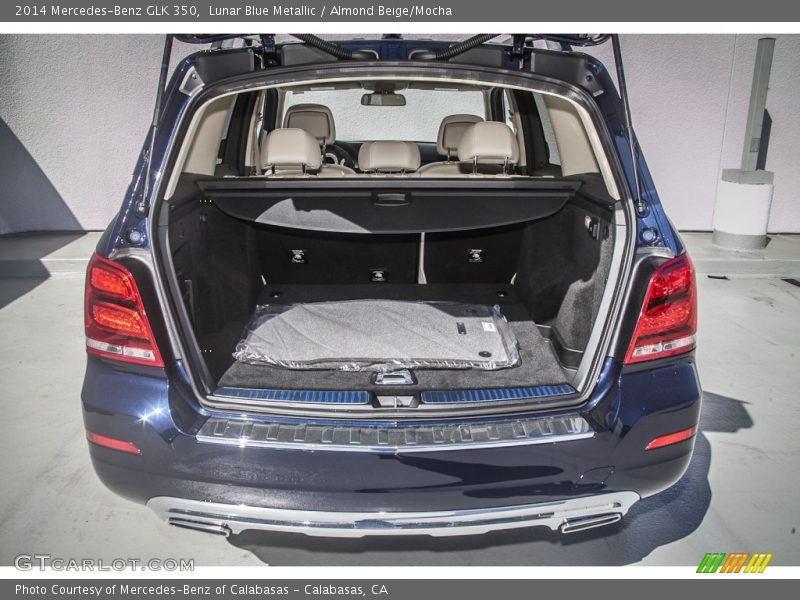 Lunar Blue Metallic / Almond Beige/Mocha 2014 Mercedes-Benz GLK 350