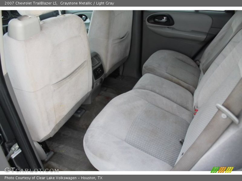 Graystone Metallic / Light Gray 2007 Chevrolet TrailBlazer LS