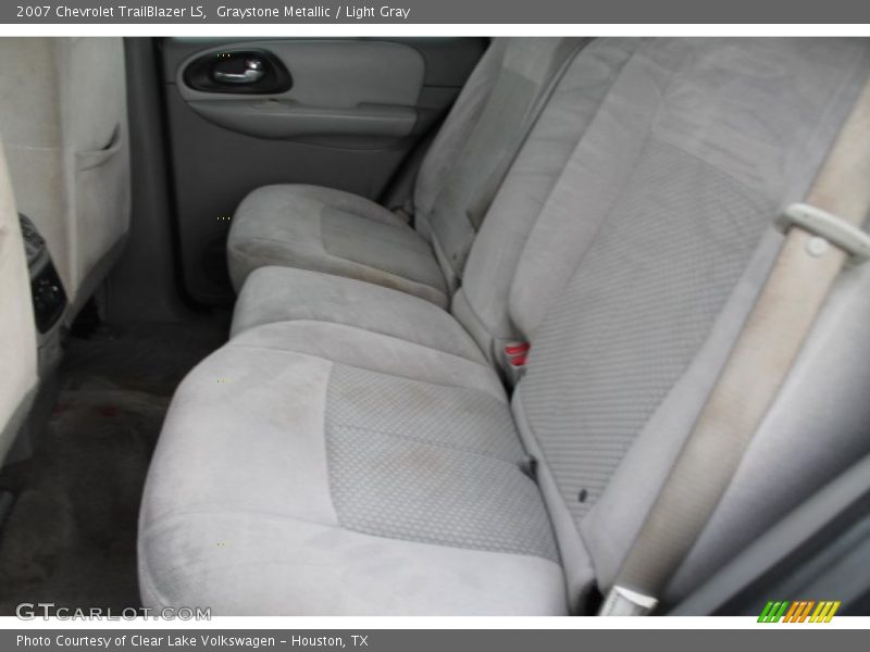 Graystone Metallic / Light Gray 2007 Chevrolet TrailBlazer LS