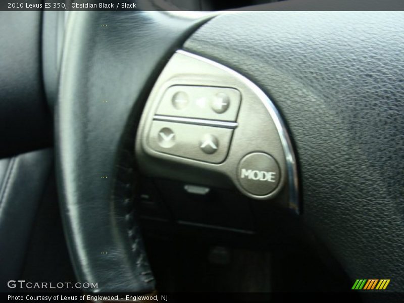 Obsidian Black / Black 2010 Lexus ES 350