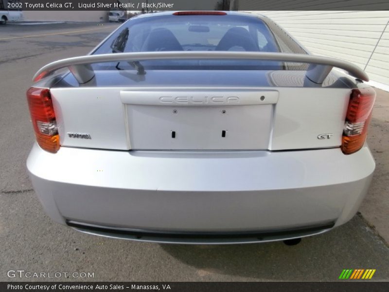 Liquid Silver Metallic / Black/Silver 2002 Toyota Celica GT