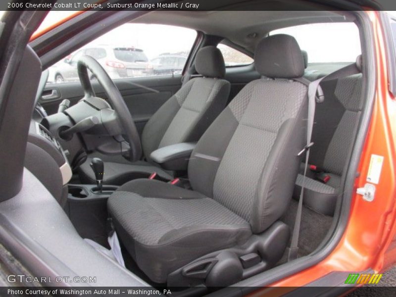 Sunburst Orange Metallic / Gray 2006 Chevrolet Cobalt LT Coupe