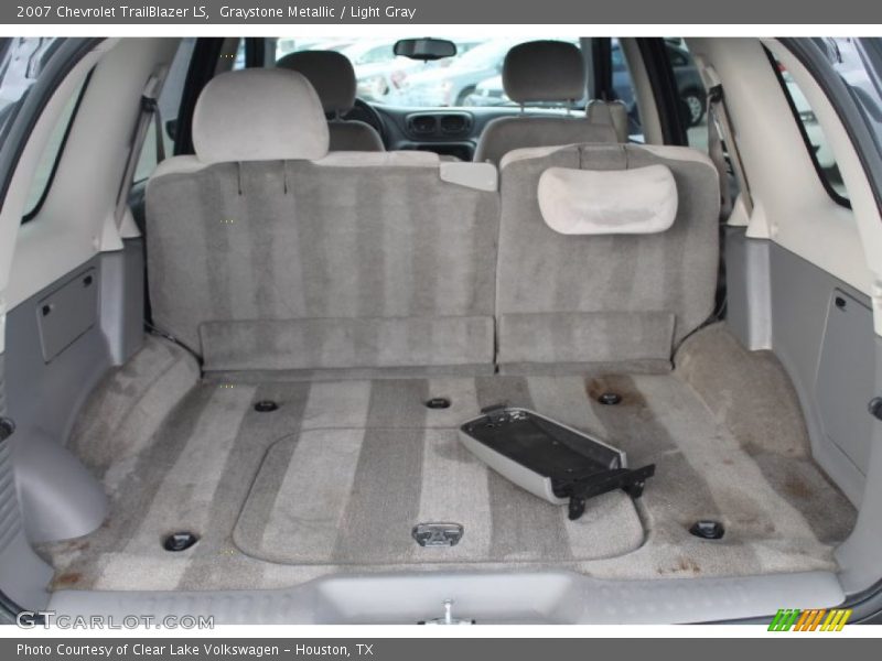 Graystone Metallic / Light Gray 2007 Chevrolet TrailBlazer LS