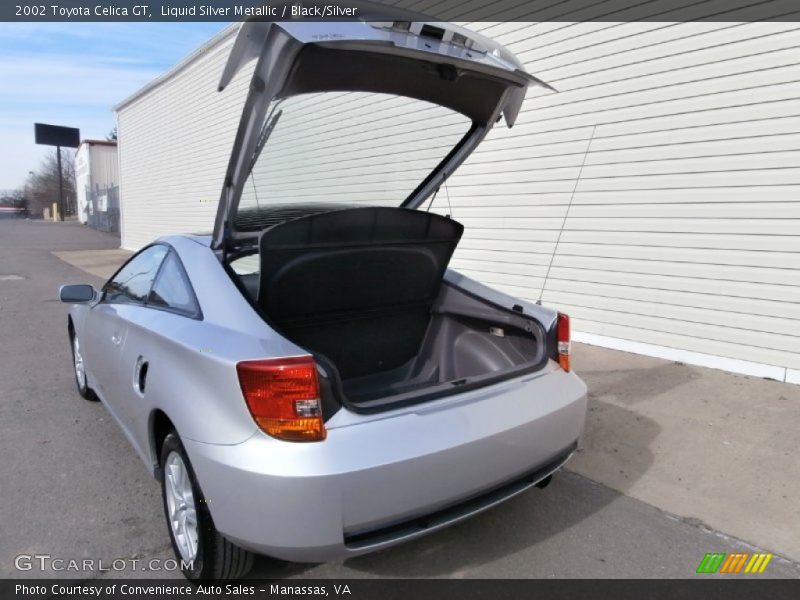 Liquid Silver Metallic / Black/Silver 2002 Toyota Celica GT