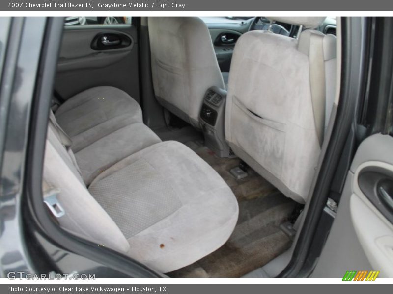 Graystone Metallic / Light Gray 2007 Chevrolet TrailBlazer LS