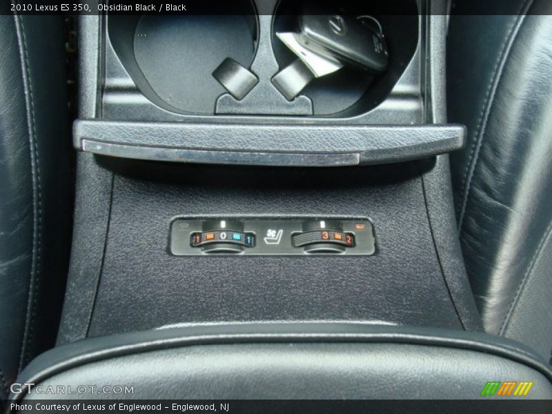 Obsidian Black / Black 2010 Lexus ES 350