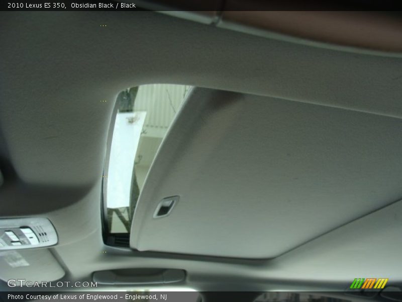 Obsidian Black / Black 2010 Lexus ES 350