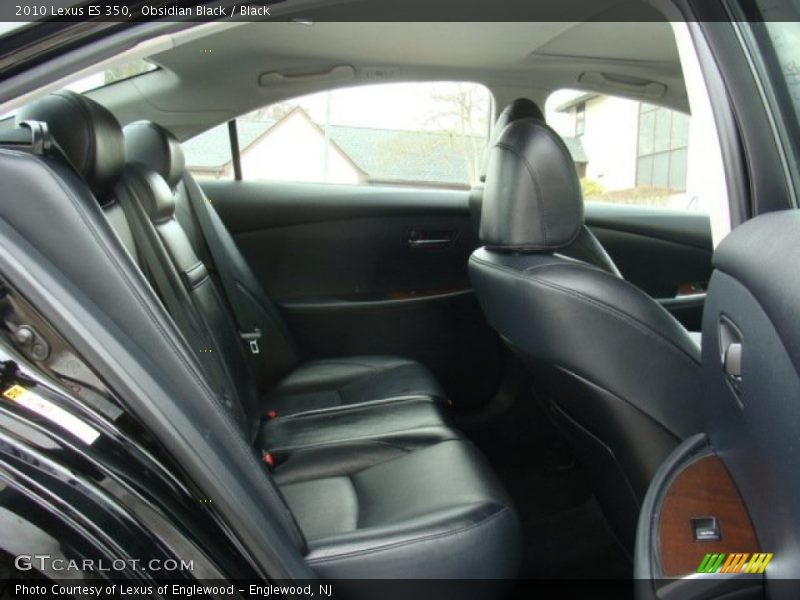 Obsidian Black / Black 2010 Lexus ES 350