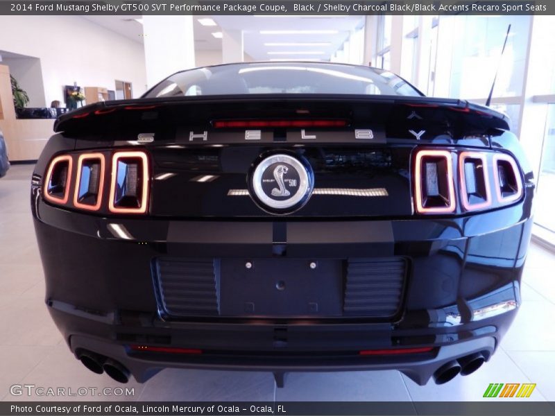  2014 Mustang Shelby GT500 SVT Performance Package Coupe Black