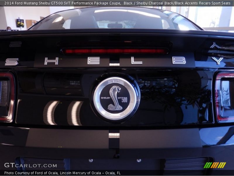  2014 Mustang Shelby GT500 SVT Performance Package Coupe Logo