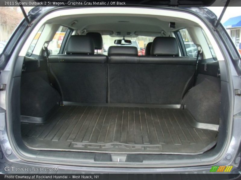 Graphite Gray Metallic / Off Black 2011 Subaru Outback 2.5i Wagon