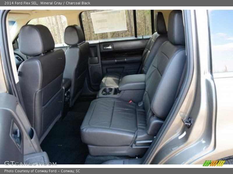 Mineral Gray / Charcoal Black 2014 Ford Flex SEL