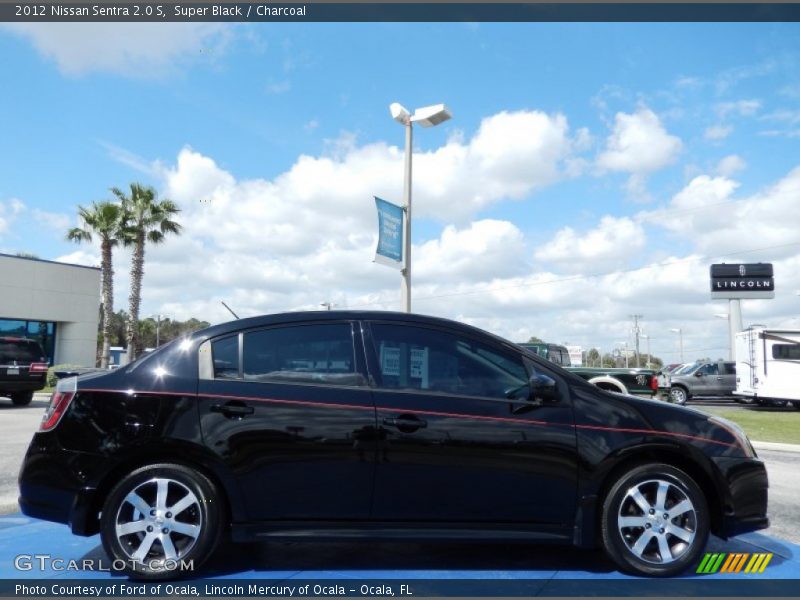 Super Black / Charcoal 2012 Nissan Sentra 2.0 S
