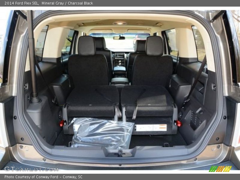 Mineral Gray / Charcoal Black 2014 Ford Flex SEL