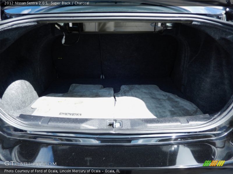 Super Black / Charcoal 2012 Nissan Sentra 2.0 S