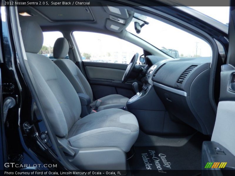 Super Black / Charcoal 2012 Nissan Sentra 2.0 S