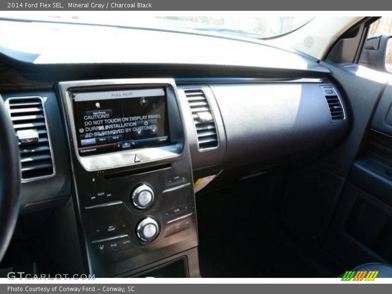 Mineral Gray / Charcoal Black 2014 Ford Flex SEL