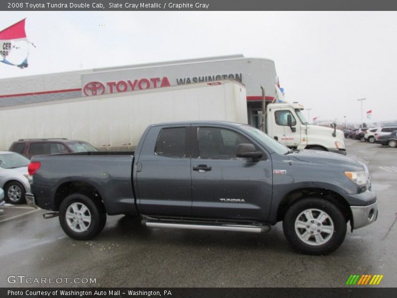 Slate Gray Metallic / Graphite Gray 2008 Toyota Tundra Double Cab