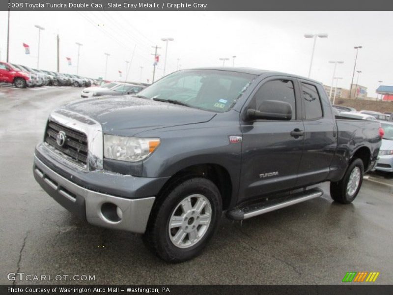 Slate Gray Metallic / Graphite Gray 2008 Toyota Tundra Double Cab