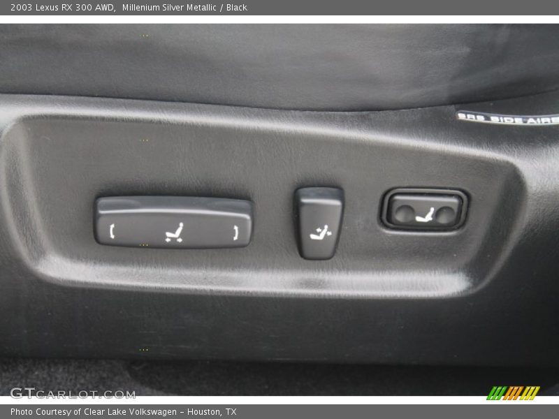 Millenium Silver Metallic / Black 2003 Lexus RX 300 AWD