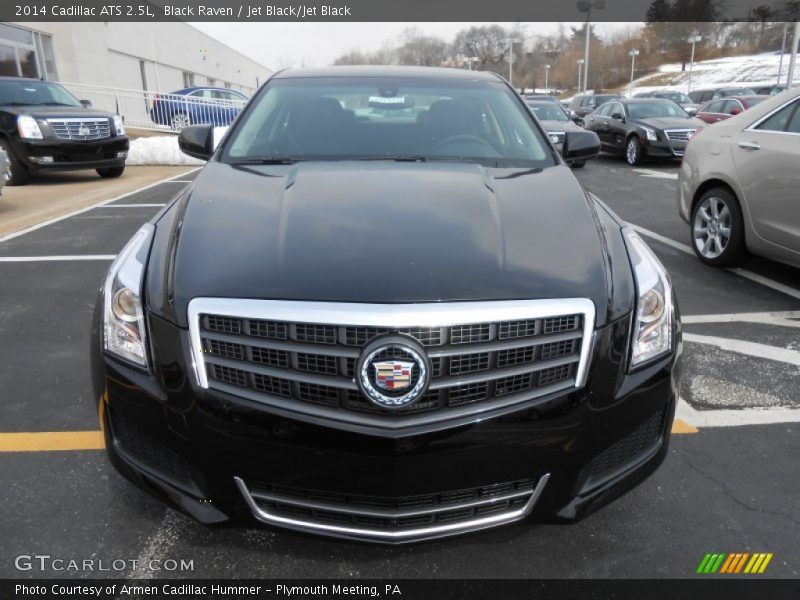 Black Raven / Jet Black/Jet Black 2014 Cadillac ATS 2.5L