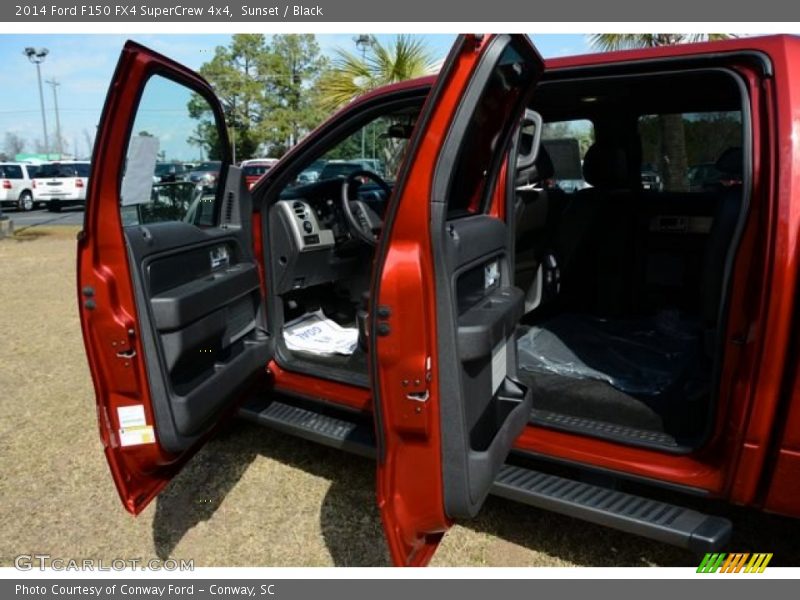 Sunset / Black 2014 Ford F150 FX4 SuperCrew 4x4