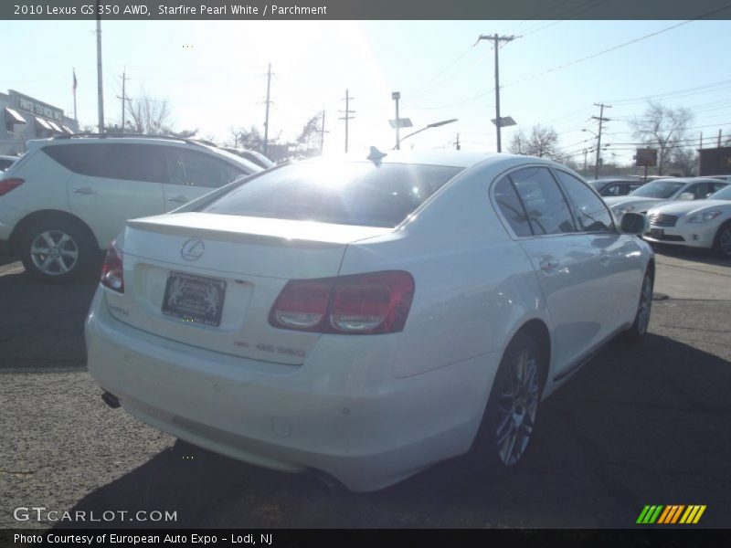 Starfire Pearl White / Parchment 2010 Lexus GS 350 AWD