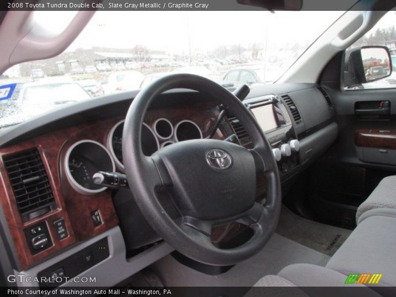 Slate Gray Metallic / Graphite Gray 2008 Toyota Tundra Double Cab