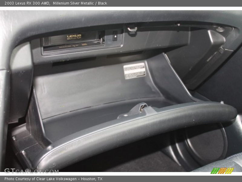 Millenium Silver Metallic / Black 2003 Lexus RX 300 AWD
