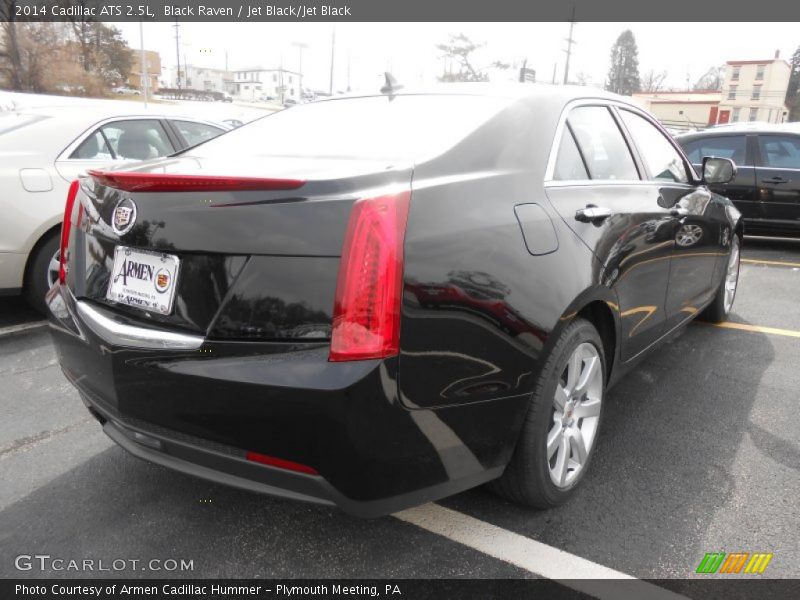 Black Raven / Jet Black/Jet Black 2014 Cadillac ATS 2.5L