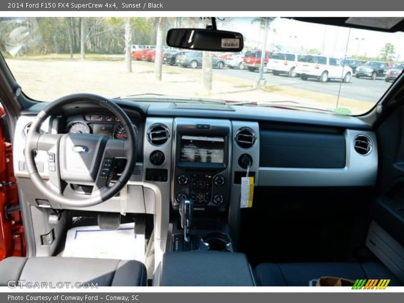 Sunset / Black 2014 Ford F150 FX4 SuperCrew 4x4