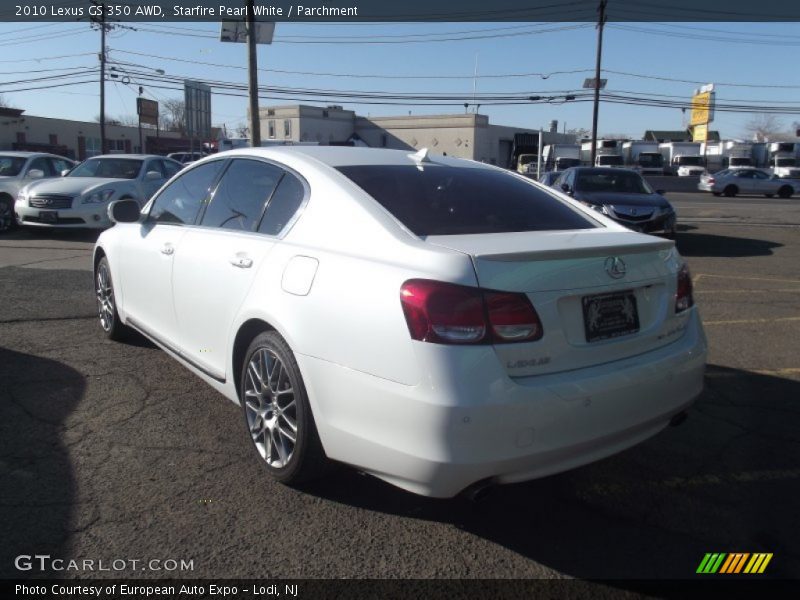 Starfire Pearl White / Parchment 2010 Lexus GS 350 AWD