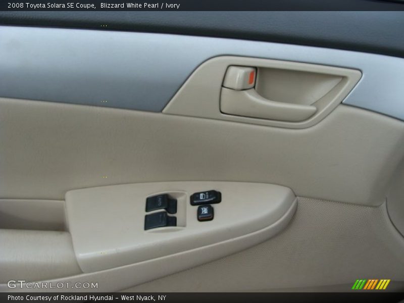 Blizzard White Pearl / Ivory 2008 Toyota Solara SE Coupe