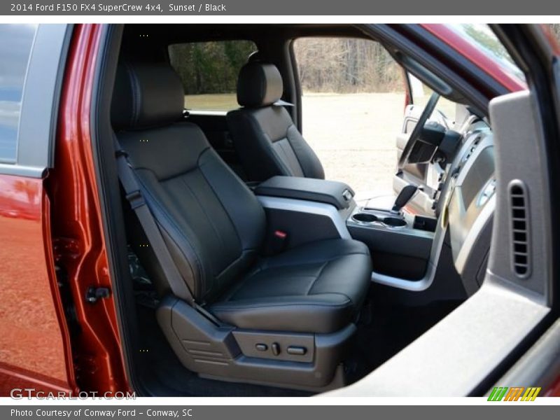 Sunset / Black 2014 Ford F150 FX4 SuperCrew 4x4