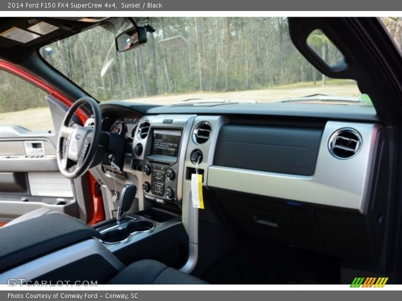 Sunset / Black 2014 Ford F150 FX4 SuperCrew 4x4