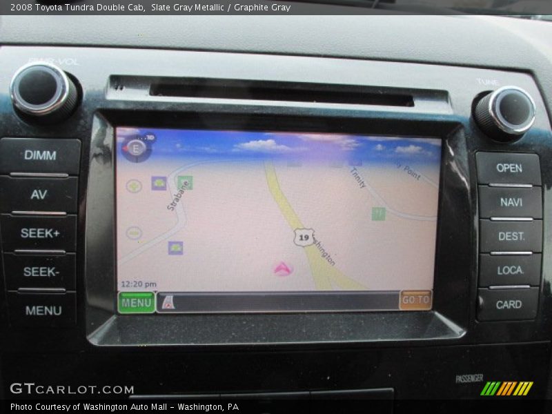 Slate Gray Metallic / Graphite Gray 2008 Toyota Tundra Double Cab