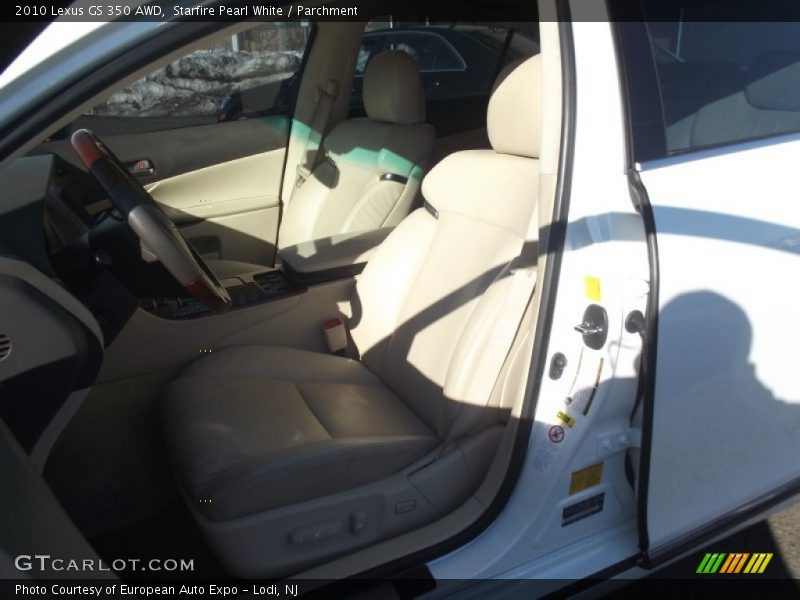 Starfire Pearl White / Parchment 2010 Lexus GS 350 AWD