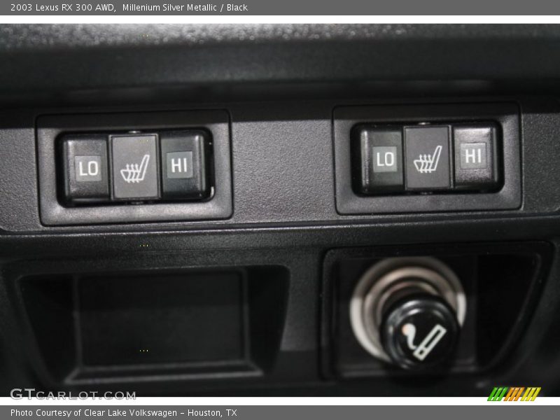 Millenium Silver Metallic / Black 2003 Lexus RX 300 AWD