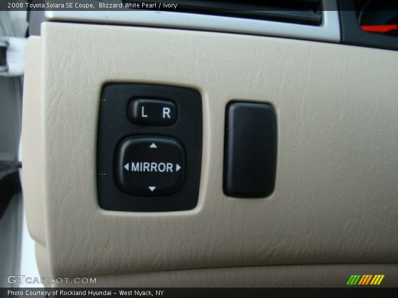 Blizzard White Pearl / Ivory 2008 Toyota Solara SE Coupe