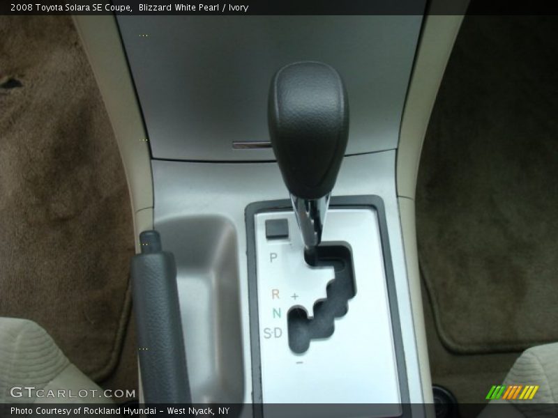 Blizzard White Pearl / Ivory 2008 Toyota Solara SE Coupe