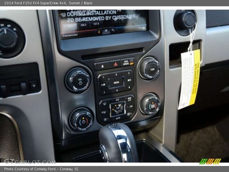 Sunset / Black 2014 Ford F150 FX4 SuperCrew 4x4