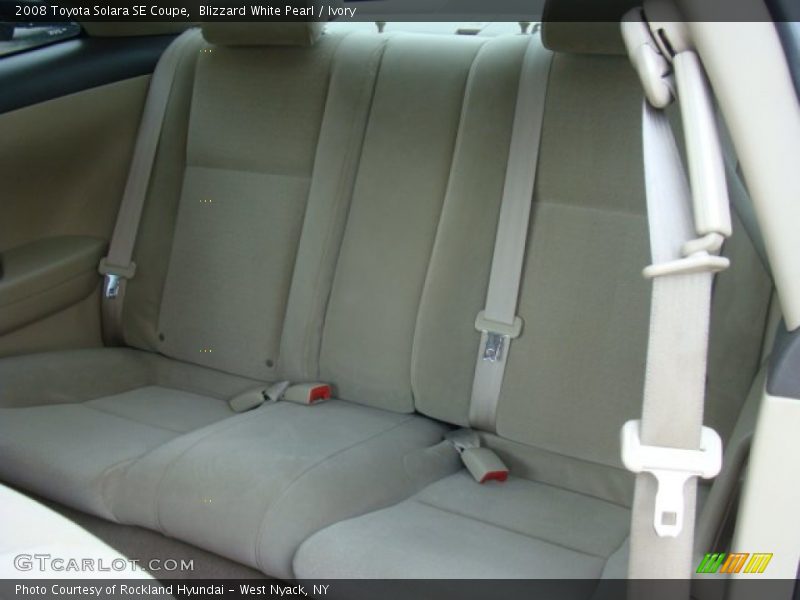 Blizzard White Pearl / Ivory 2008 Toyota Solara SE Coupe