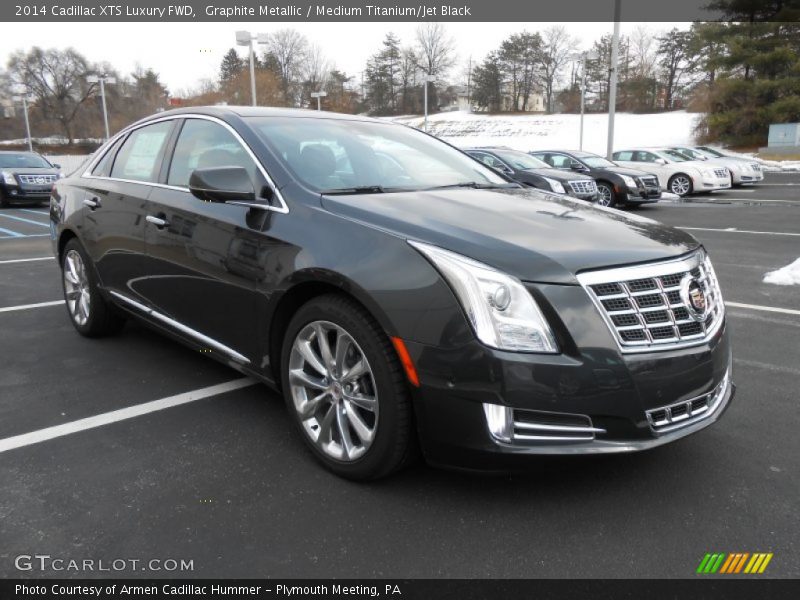 Graphite Metallic / Medium Titanium/Jet Black 2014 Cadillac XTS Luxury FWD