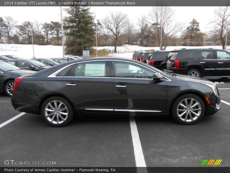 Graphite Metallic / Medium Titanium/Jet Black 2014 Cadillac XTS Luxury FWD