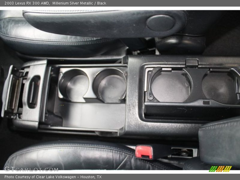 Millenium Silver Metallic / Black 2003 Lexus RX 300 AWD
