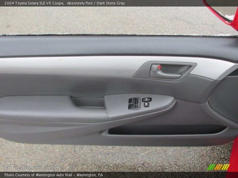 Absolutely Red / Dark Stone Gray 2004 Toyota Solara SLE V6 Coupe