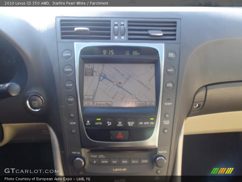 Starfire Pearl White / Parchment 2010 Lexus GS 350 AWD