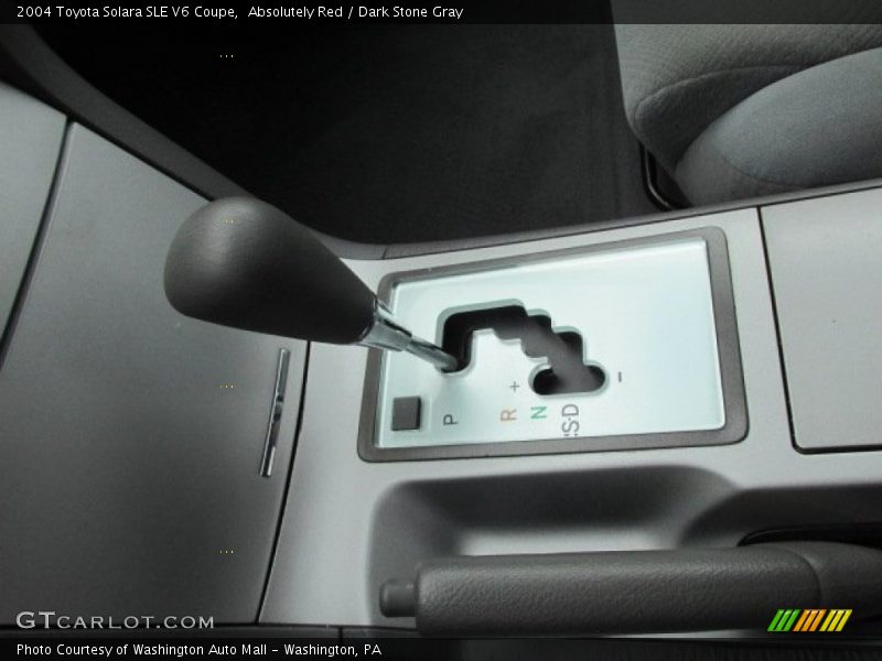 Absolutely Red / Dark Stone Gray 2004 Toyota Solara SLE V6 Coupe