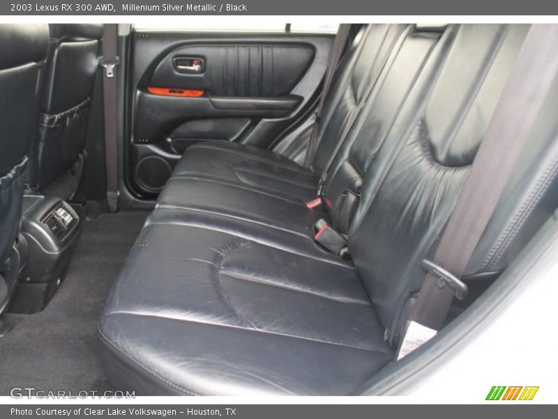 Millenium Silver Metallic / Black 2003 Lexus RX 300 AWD